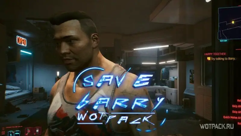 Cyberpunk 2077: jak zachránit Barryho ve vedlejším úkolu „Happy Together“.